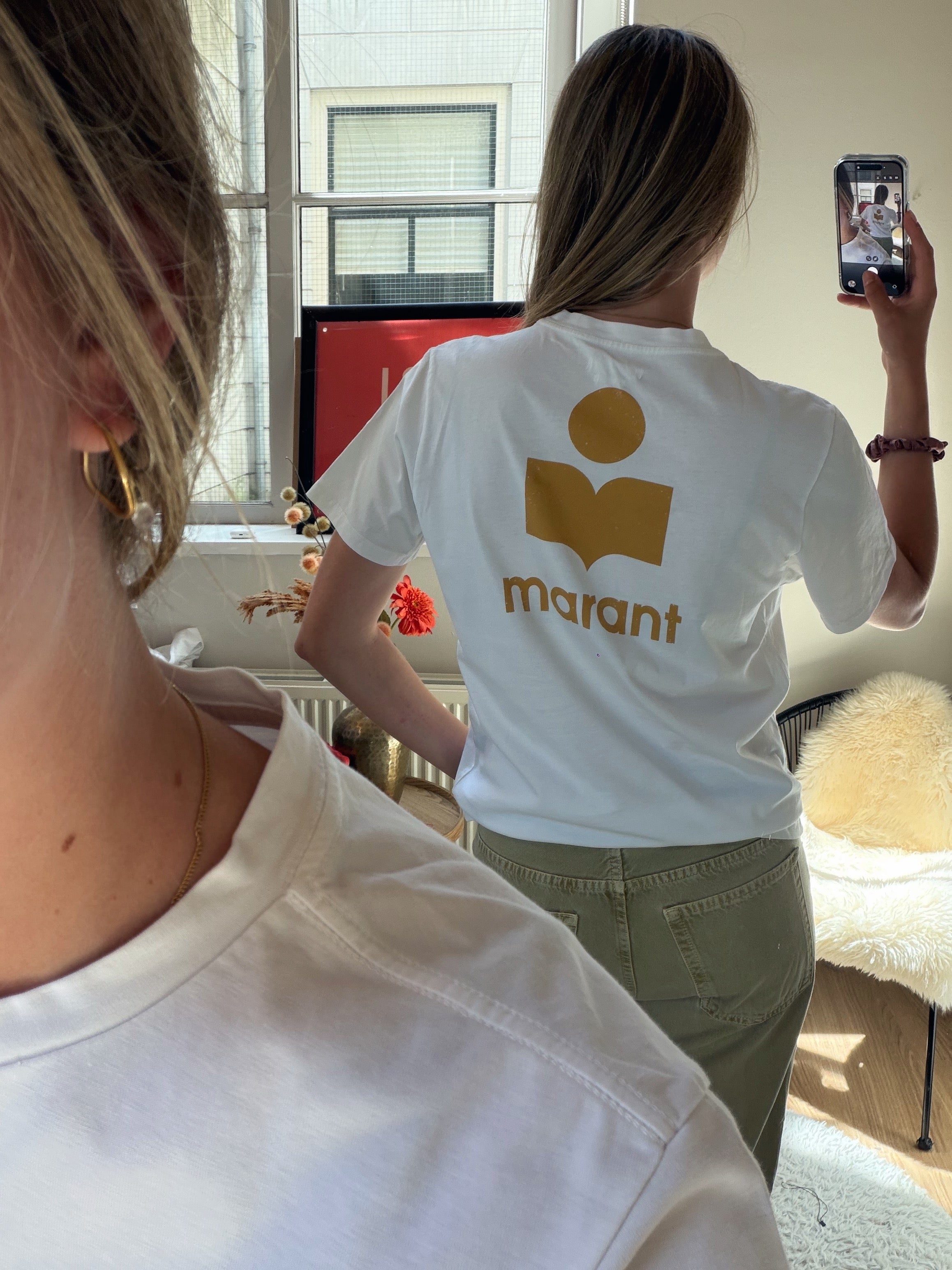Isabel Marant t-shirt met backprint