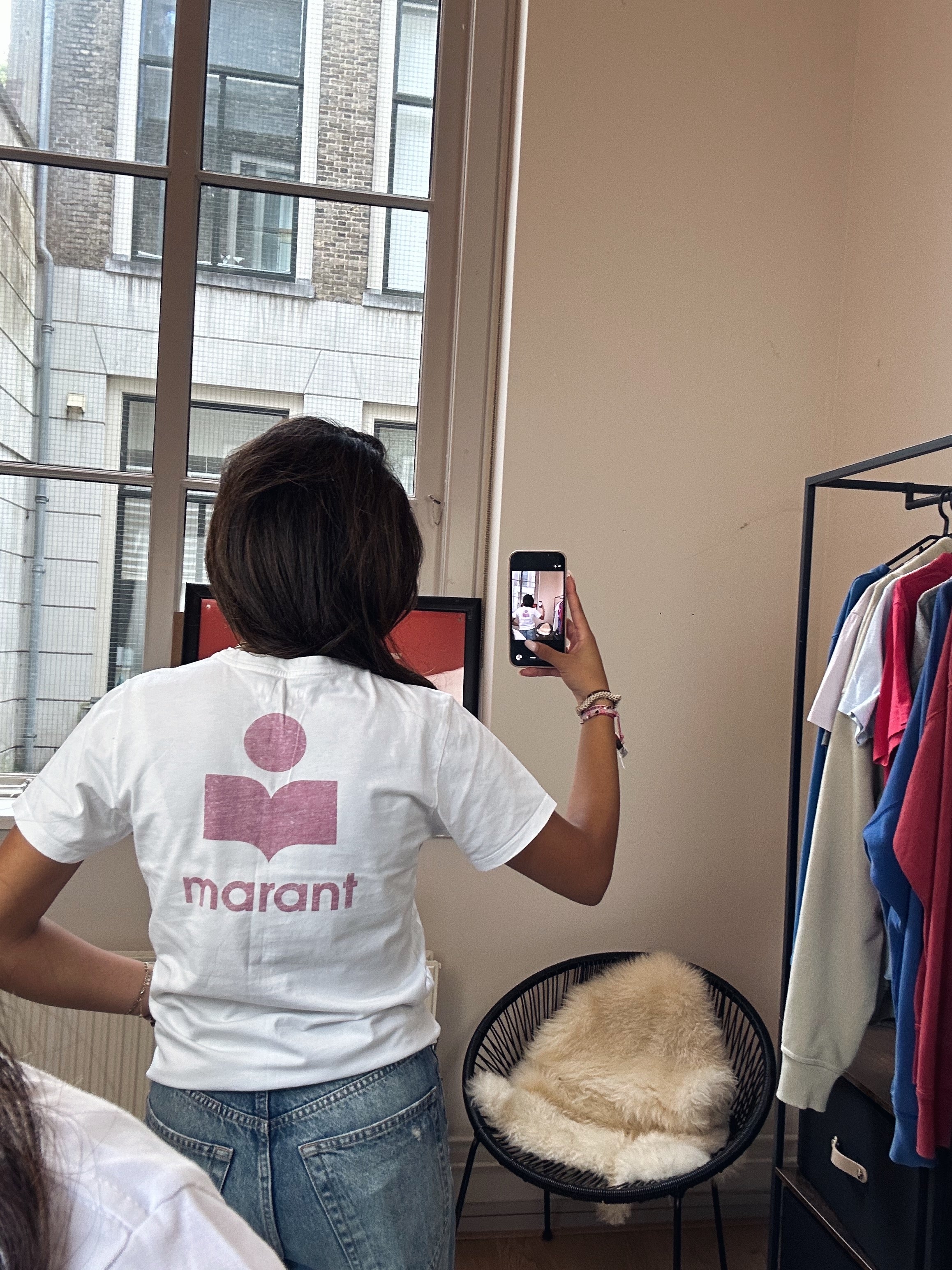 Isabel Marant t-shirt met backprint