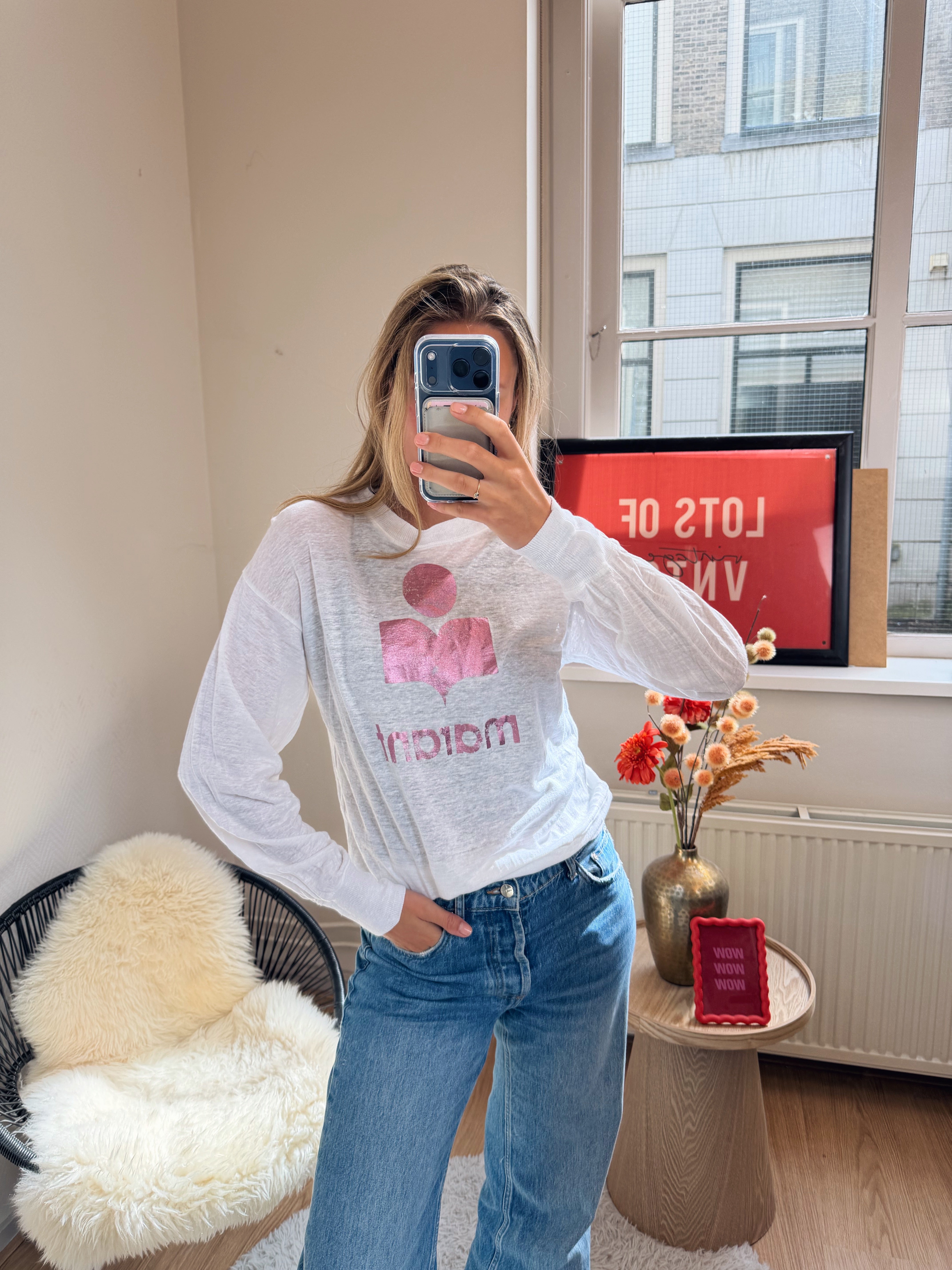 Isabel Marant linnen longsleeve