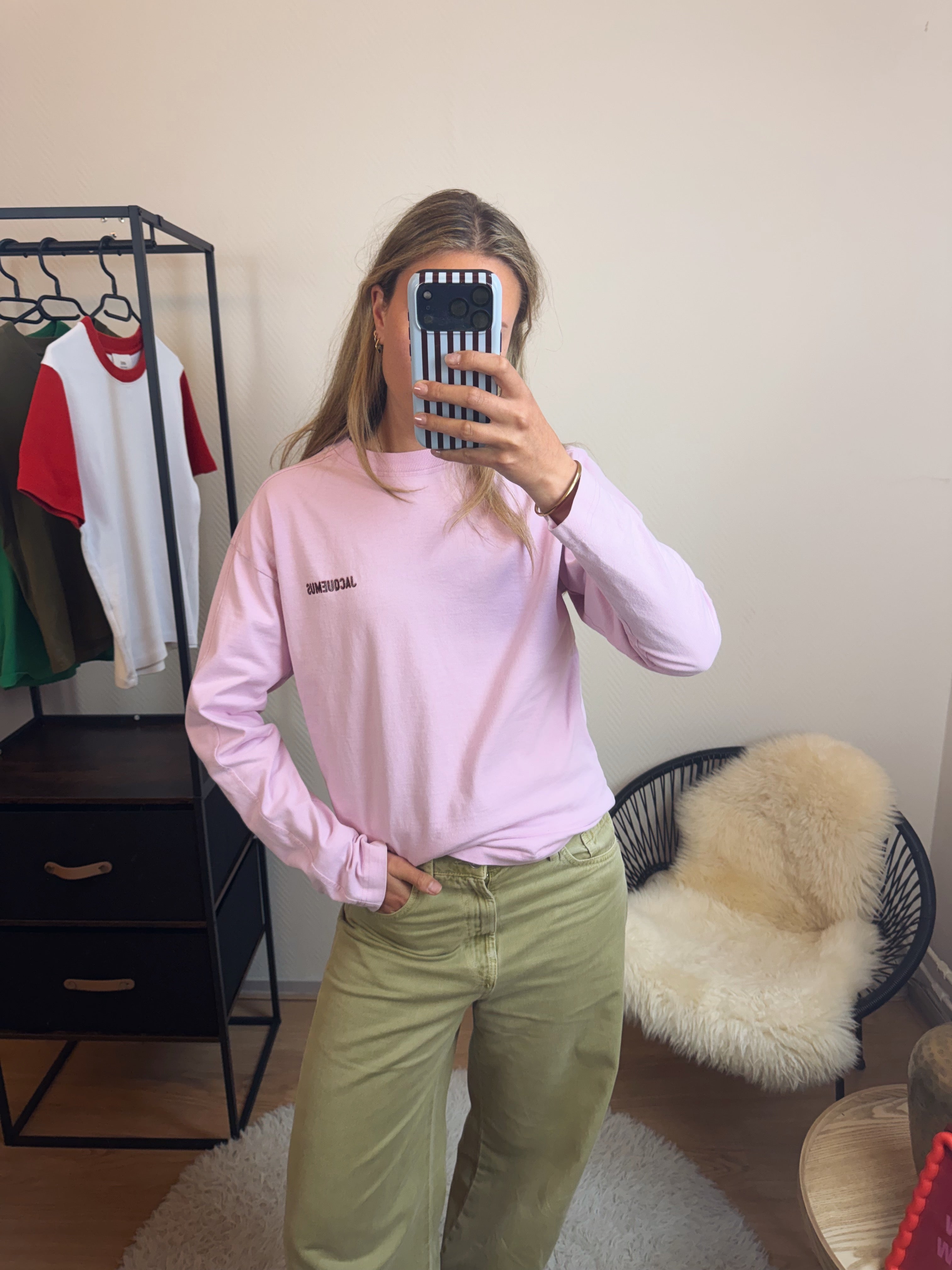 Jacquemus longsleeve met backprint