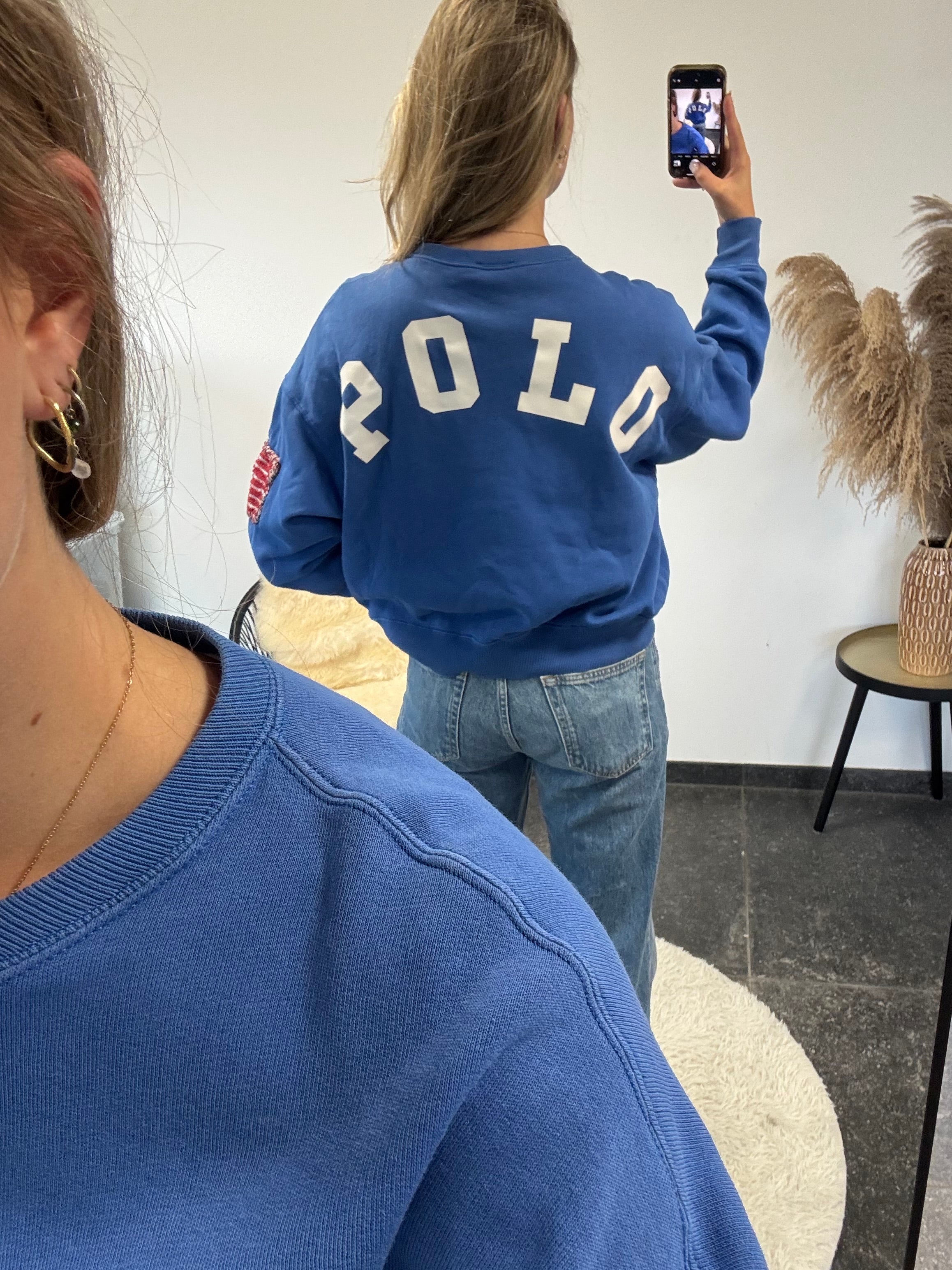 Polo Ralph Lauren sweater met vlag