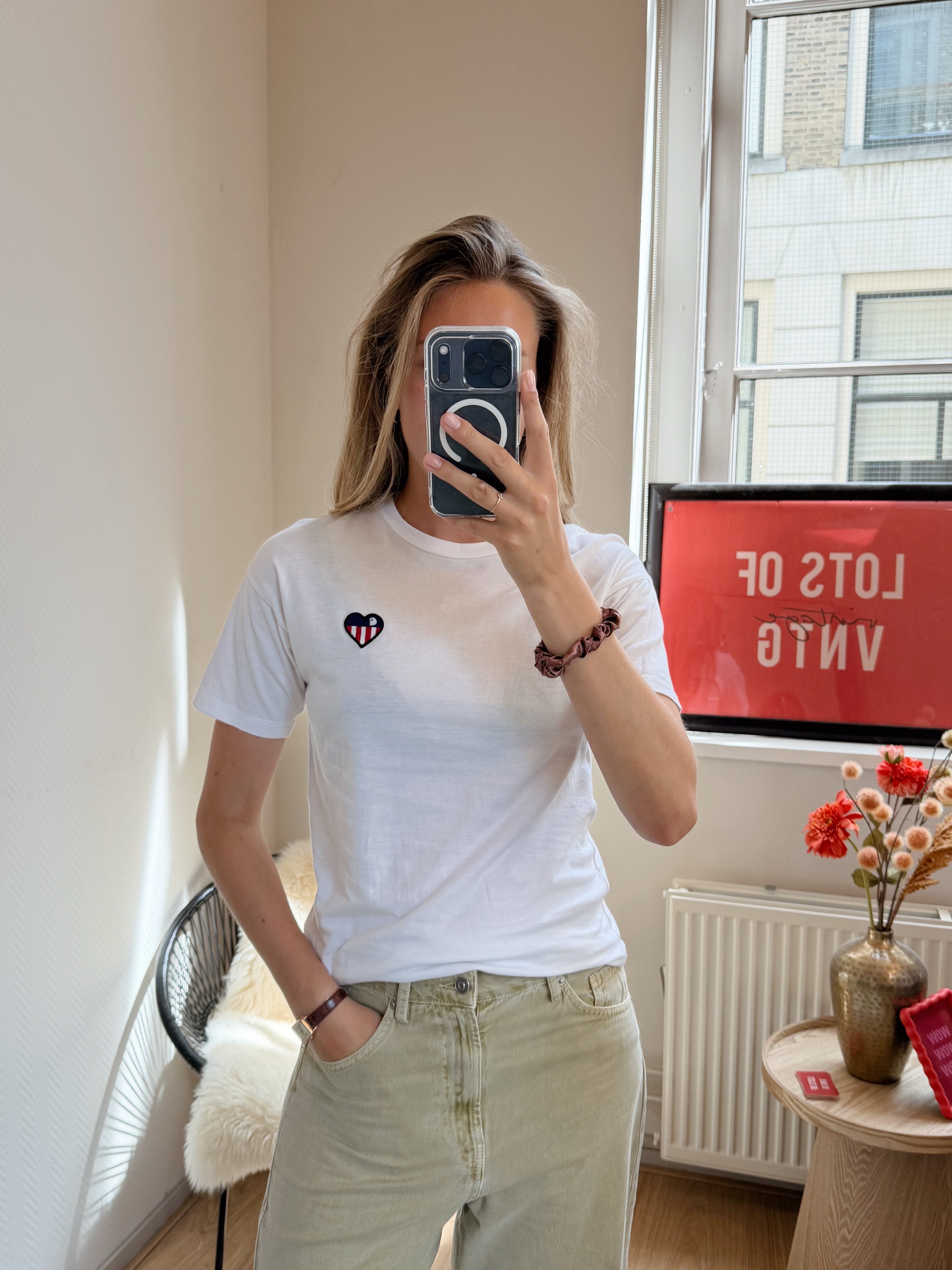 Carhartt t-shirt met backprint