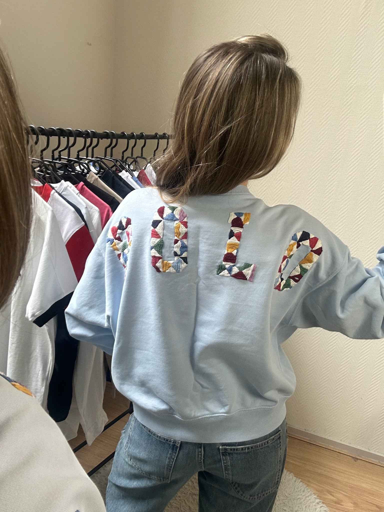 Polo Ralph Lauren sweater met ‘POLO’ backprint