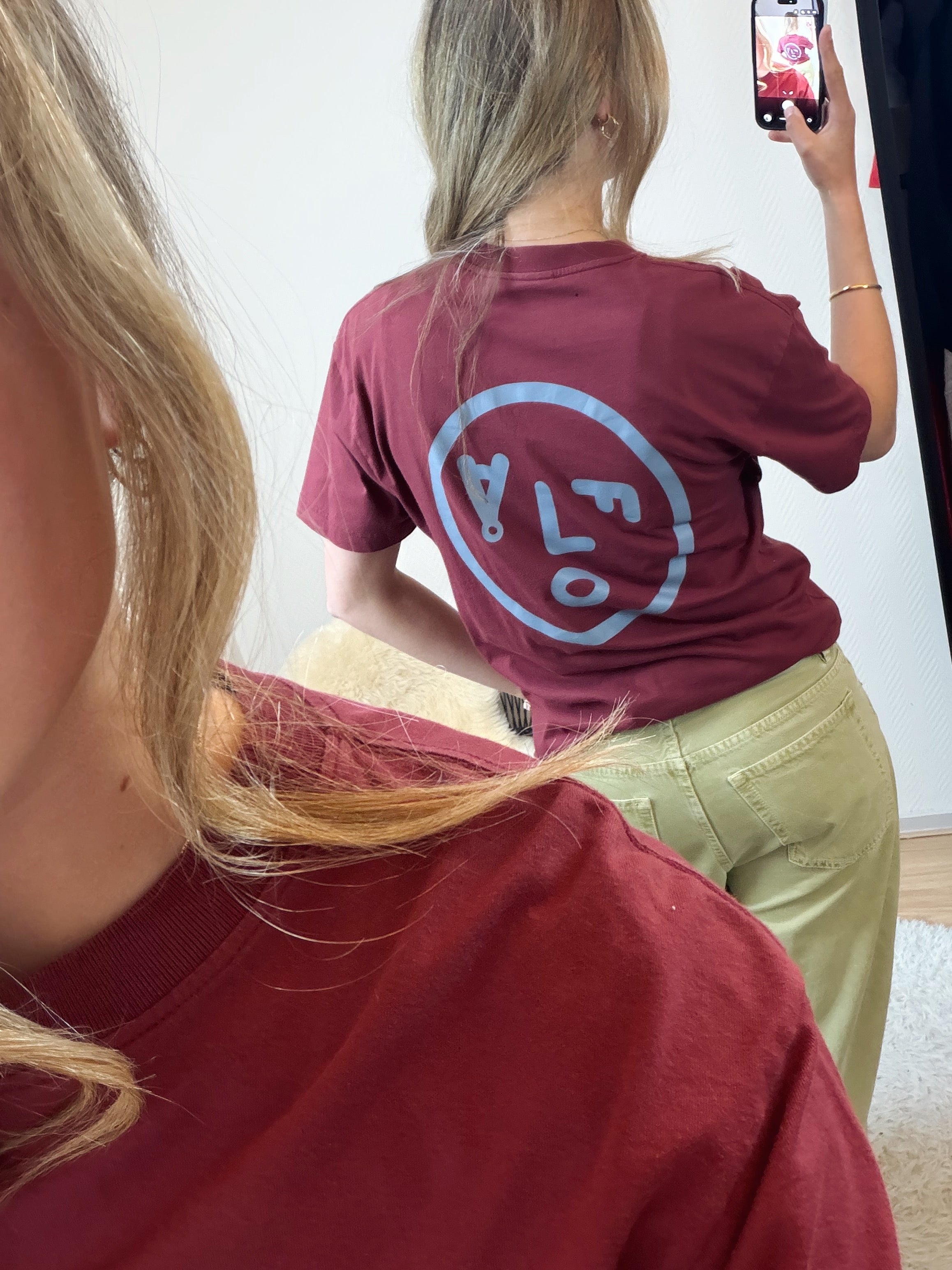 ØLÅF t-shirt met backprint