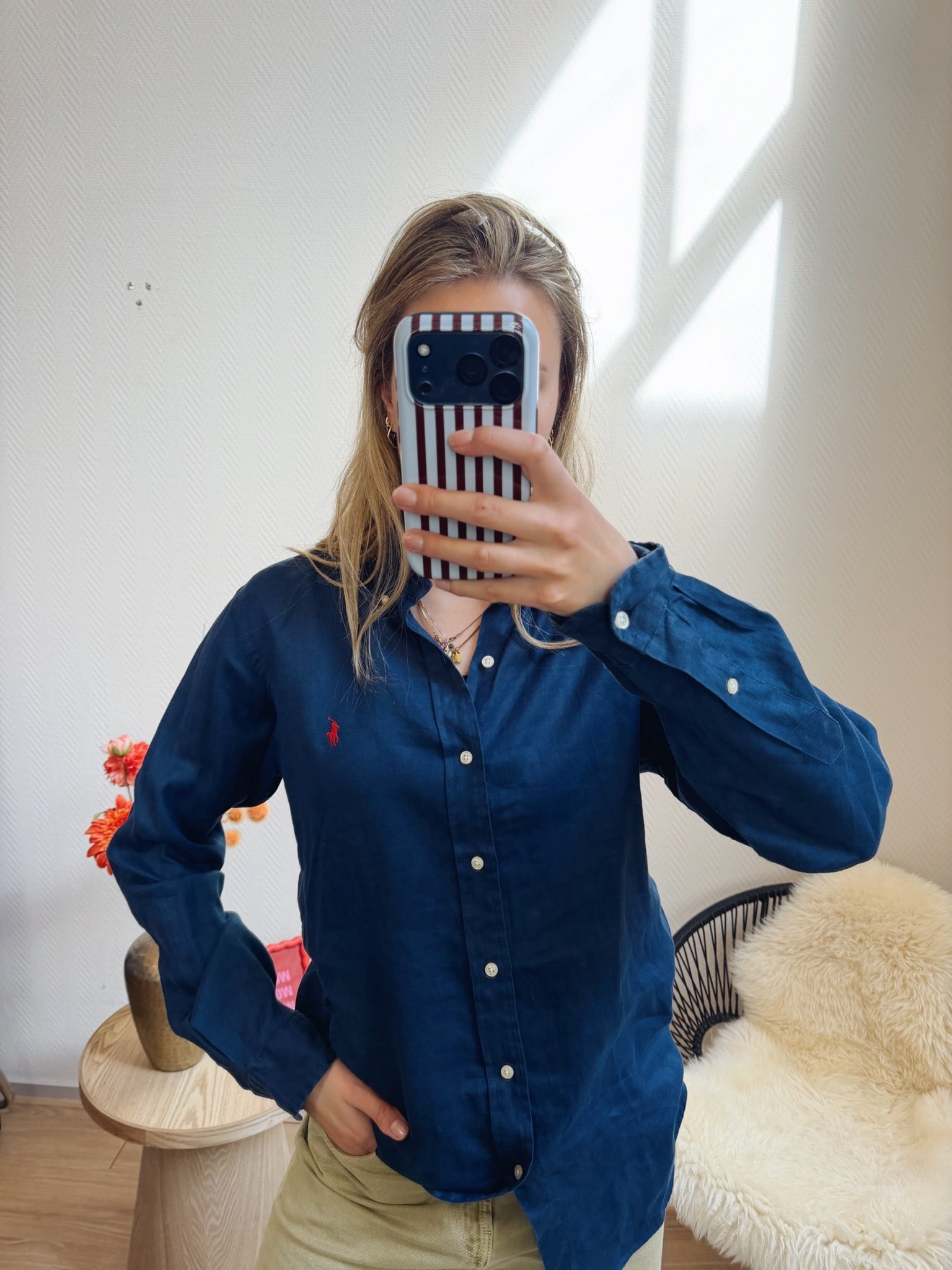 Polo Ralph Lauren linnen overhemd