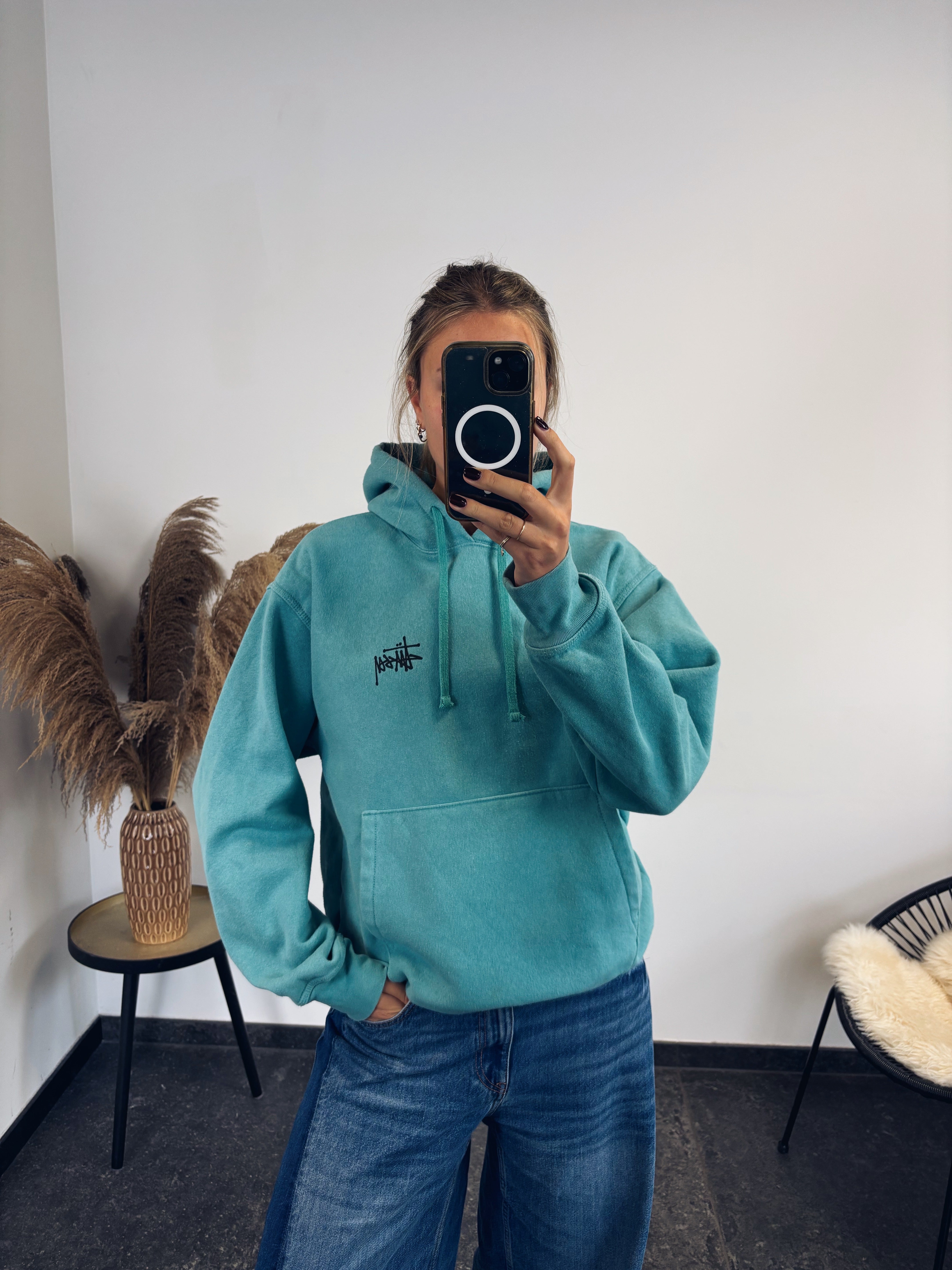 Stüssy hoodie blauw