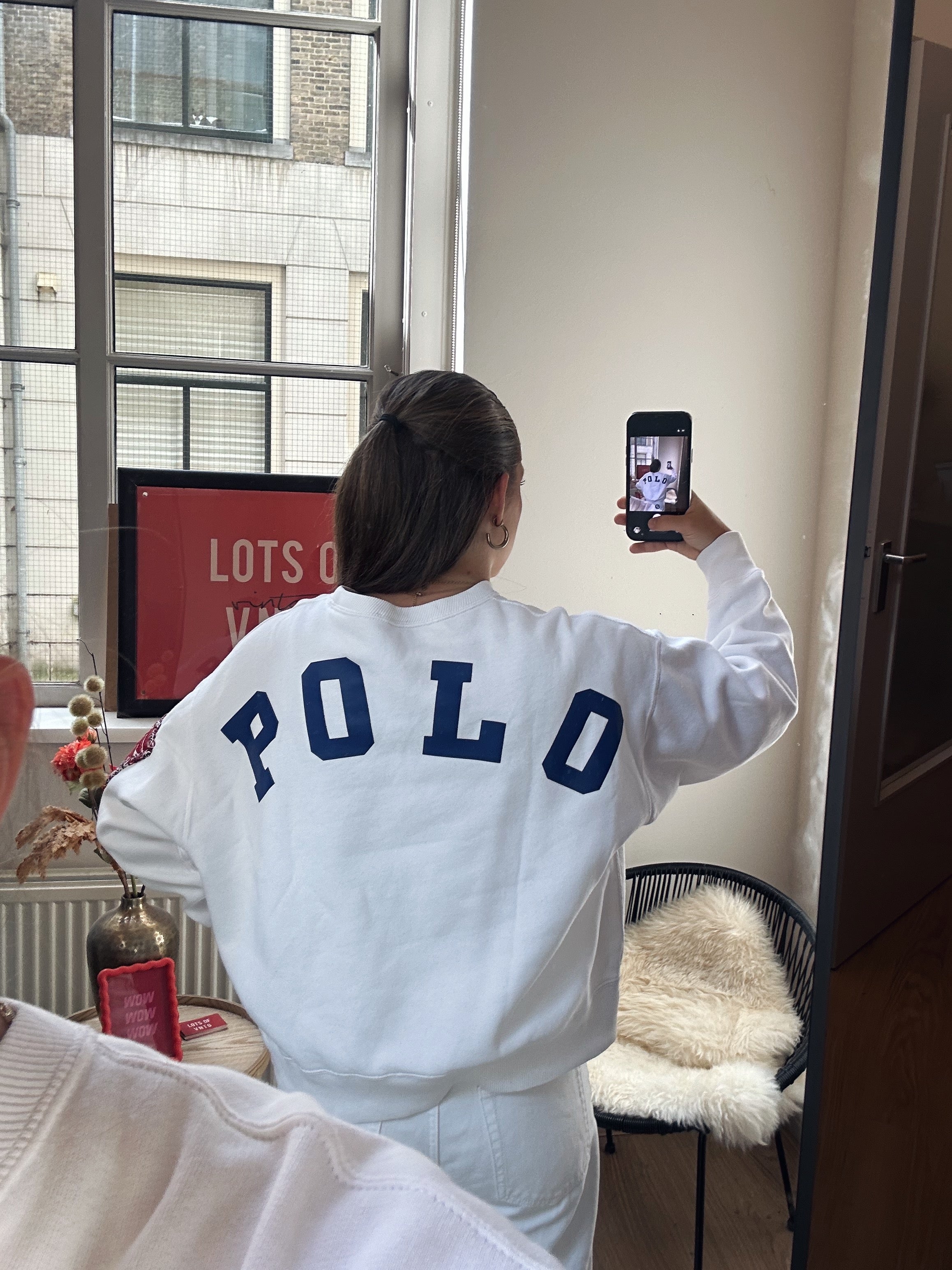 Polo Ralph Lauren sweater met backprint
