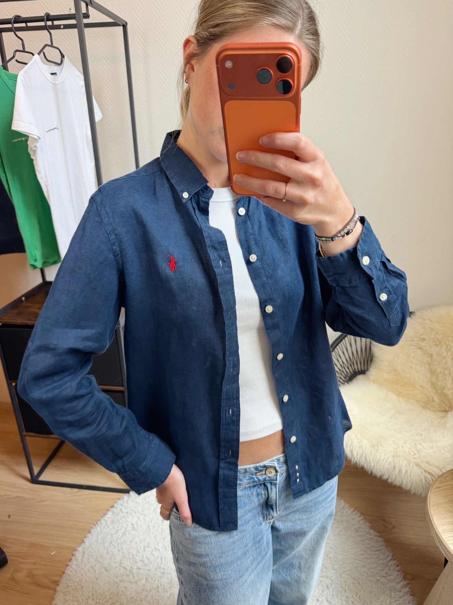Polo Ralph Lauren linnen overhemd