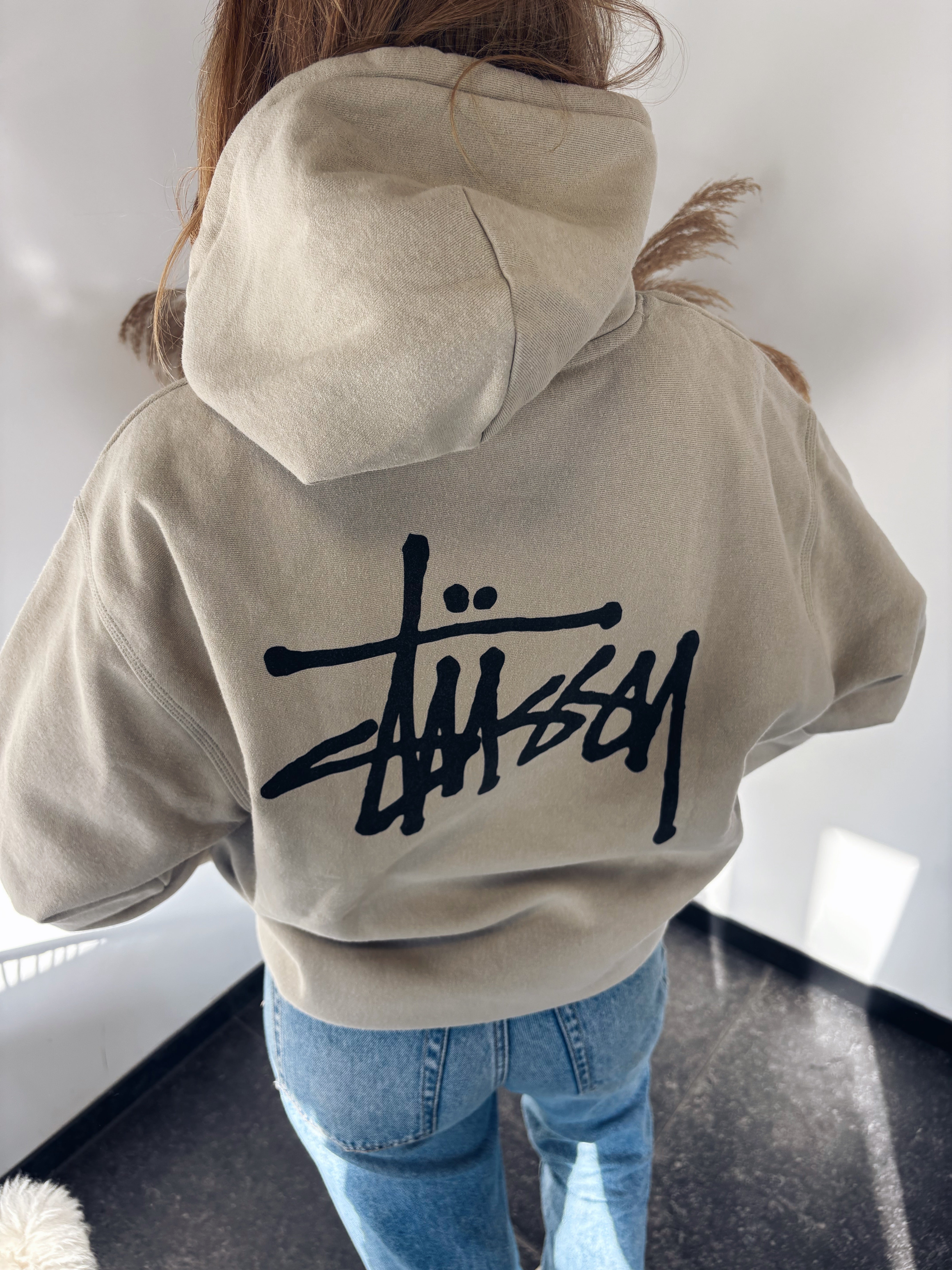Stüssy hoodie met backprint