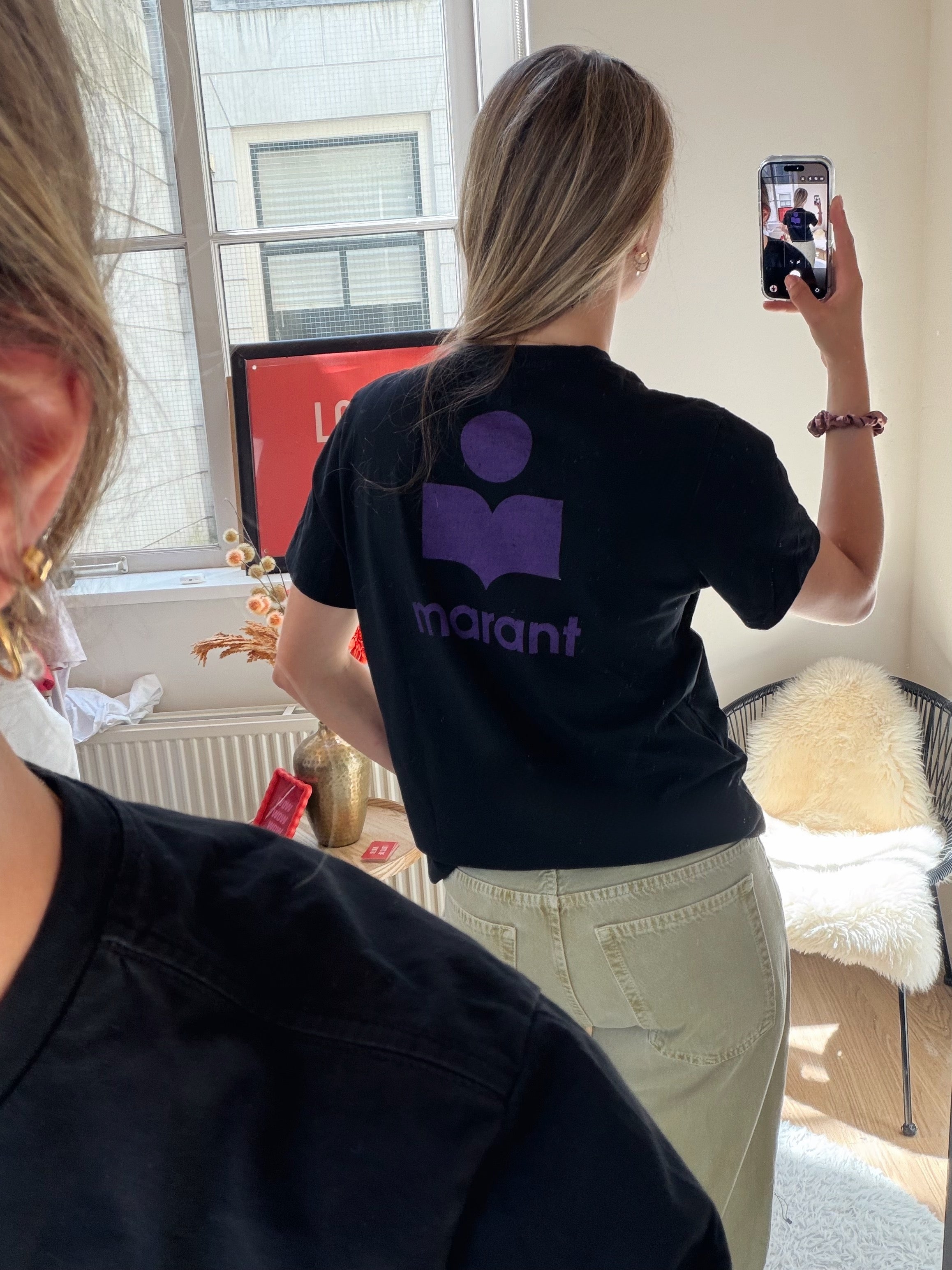Isabel Marant t-shirt met backprint