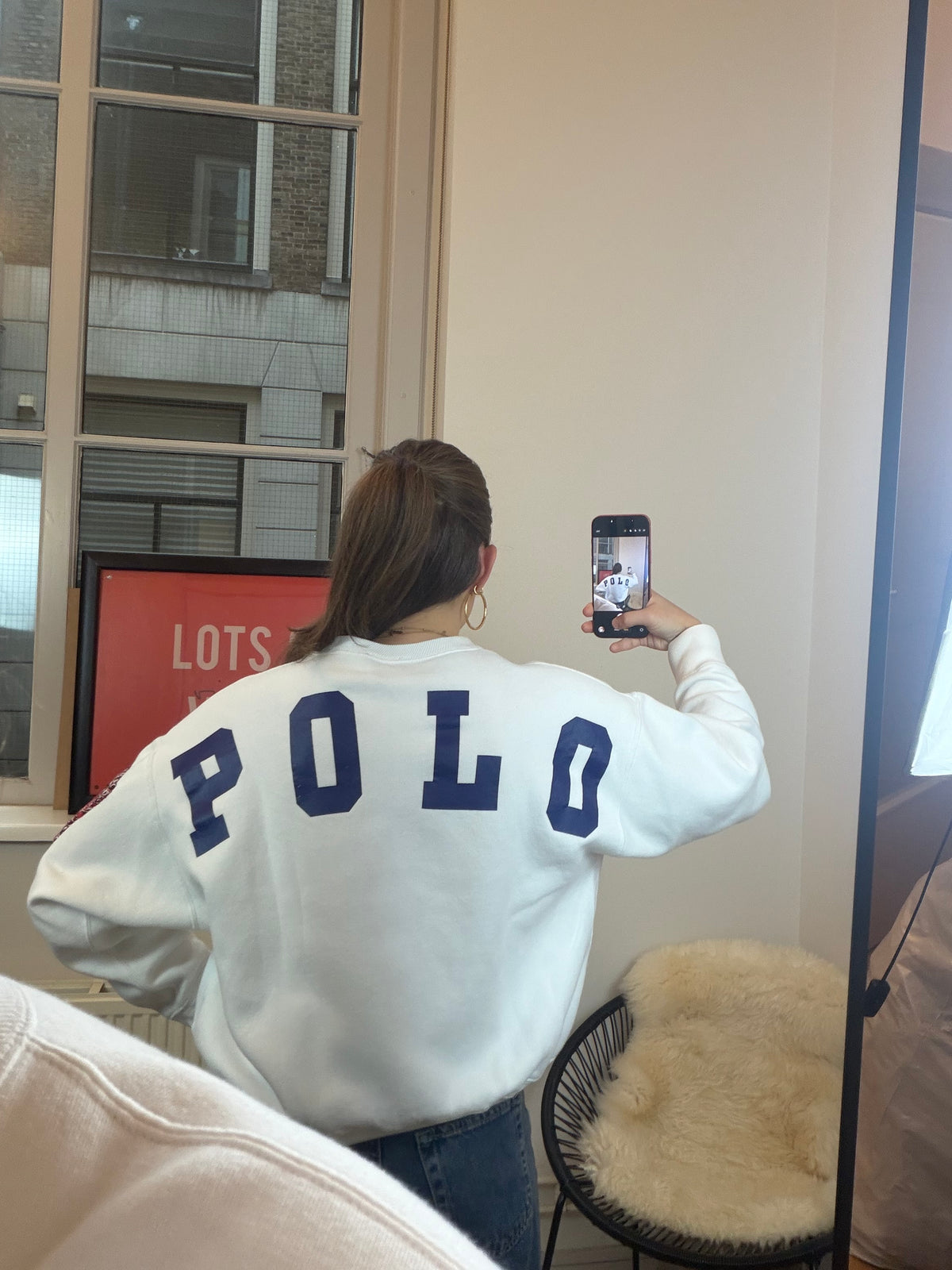 Polo Ralph Lauren sweater met backprint