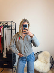 Ami Paris zip hoodie