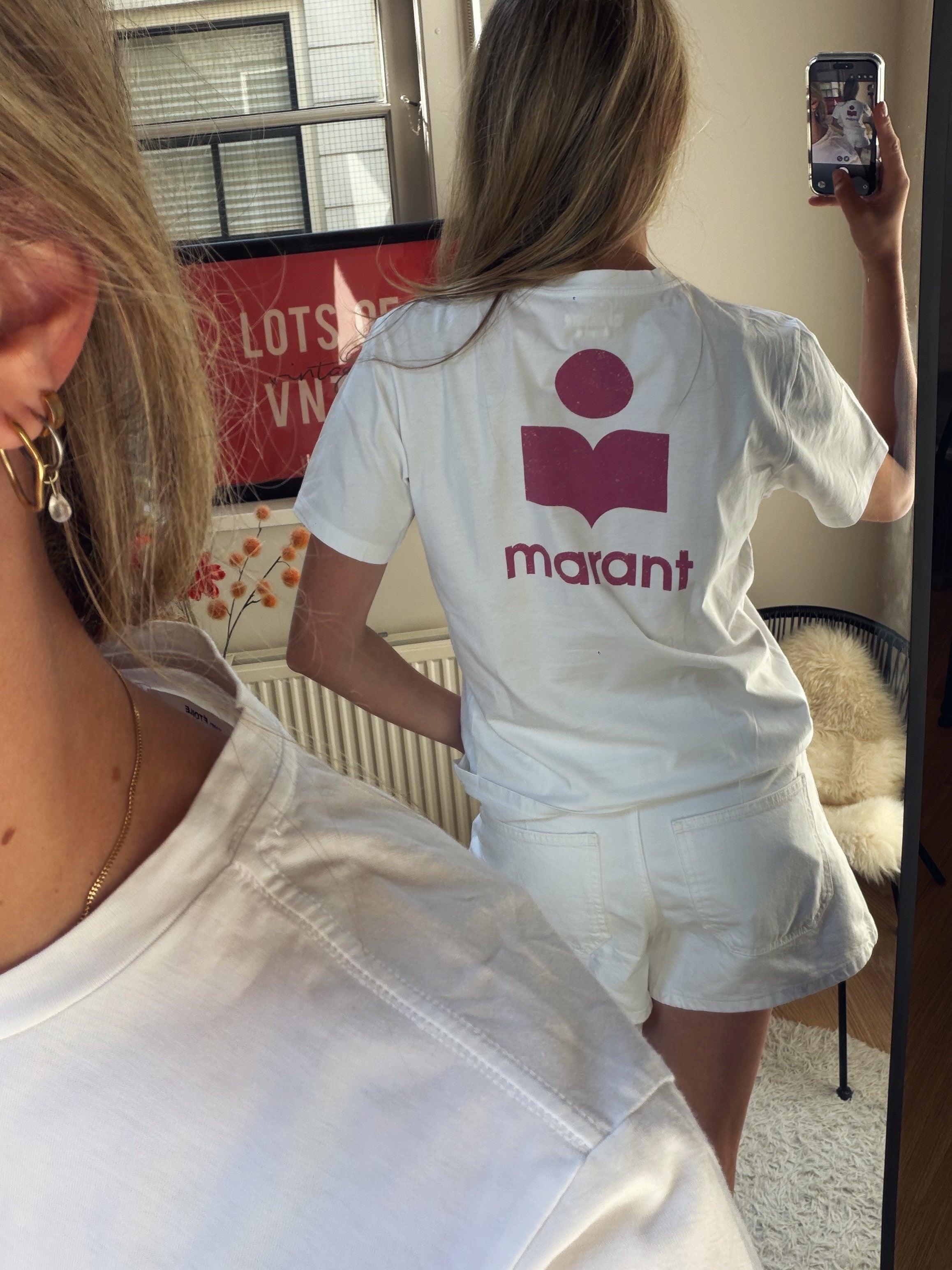 Isabel Marant t-shirt met backprint