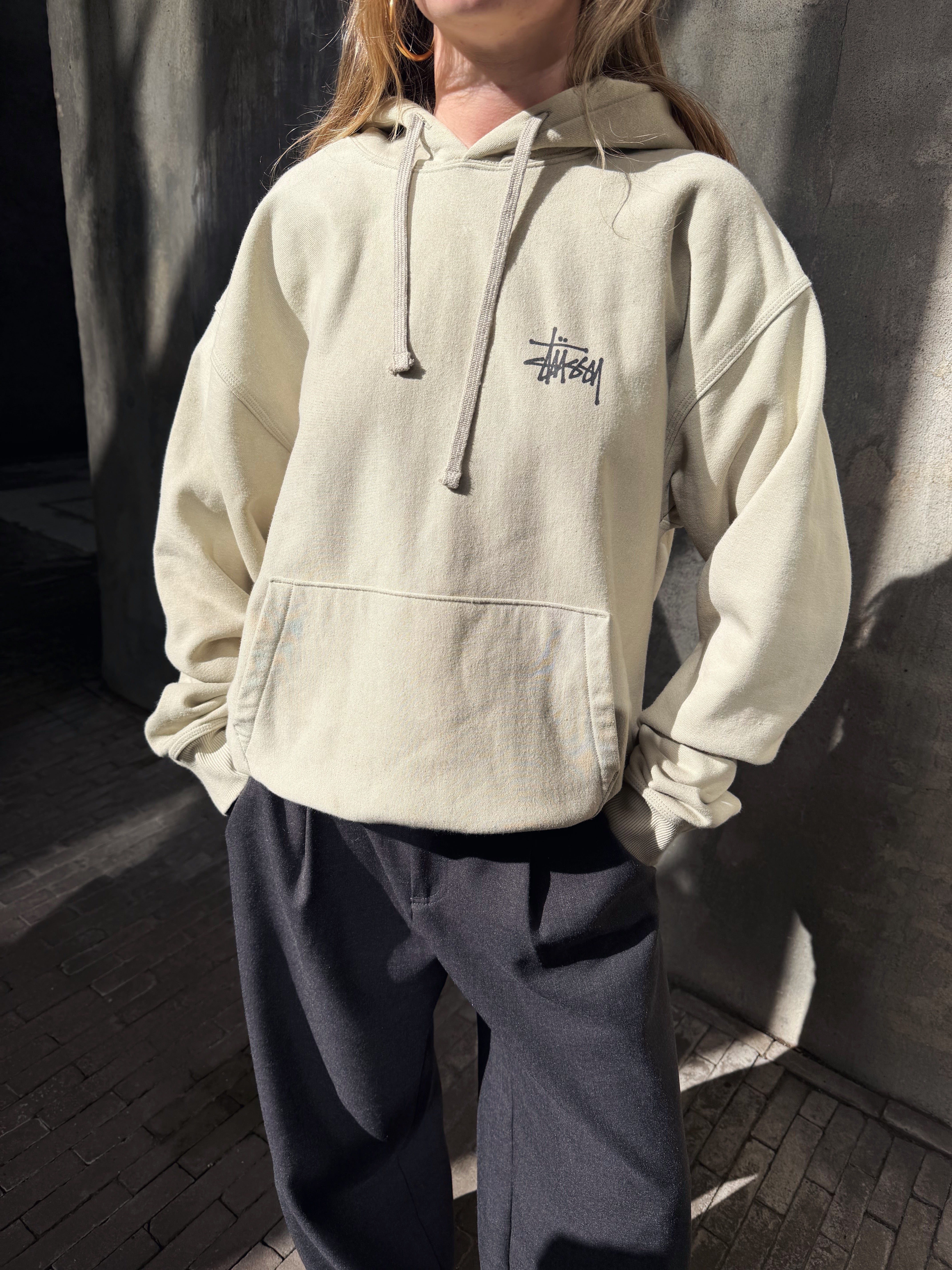 Stüssy hoodie met backprint