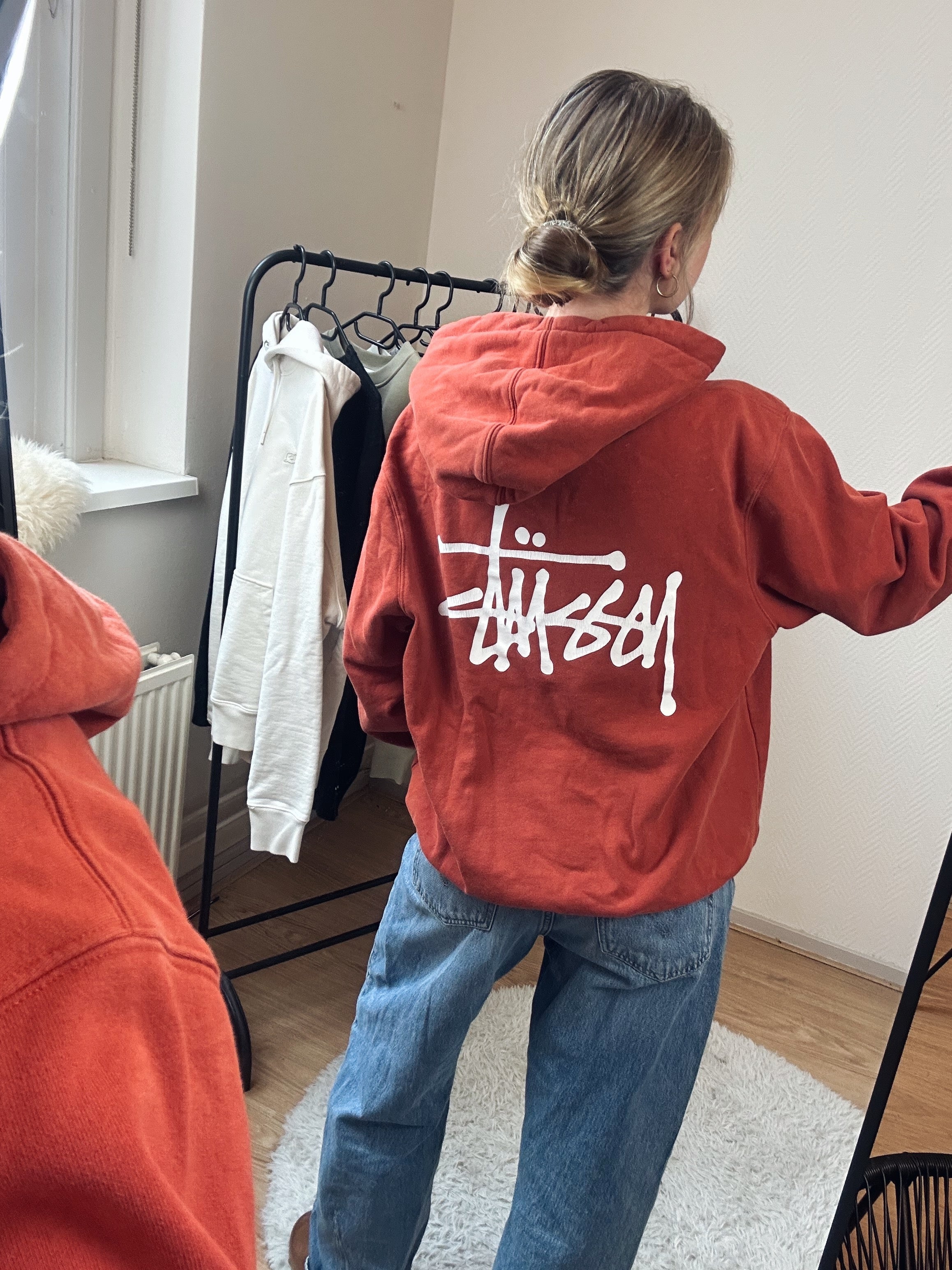 Stüssy hoodie met backprint