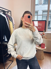 Ølaf sweater met backprint