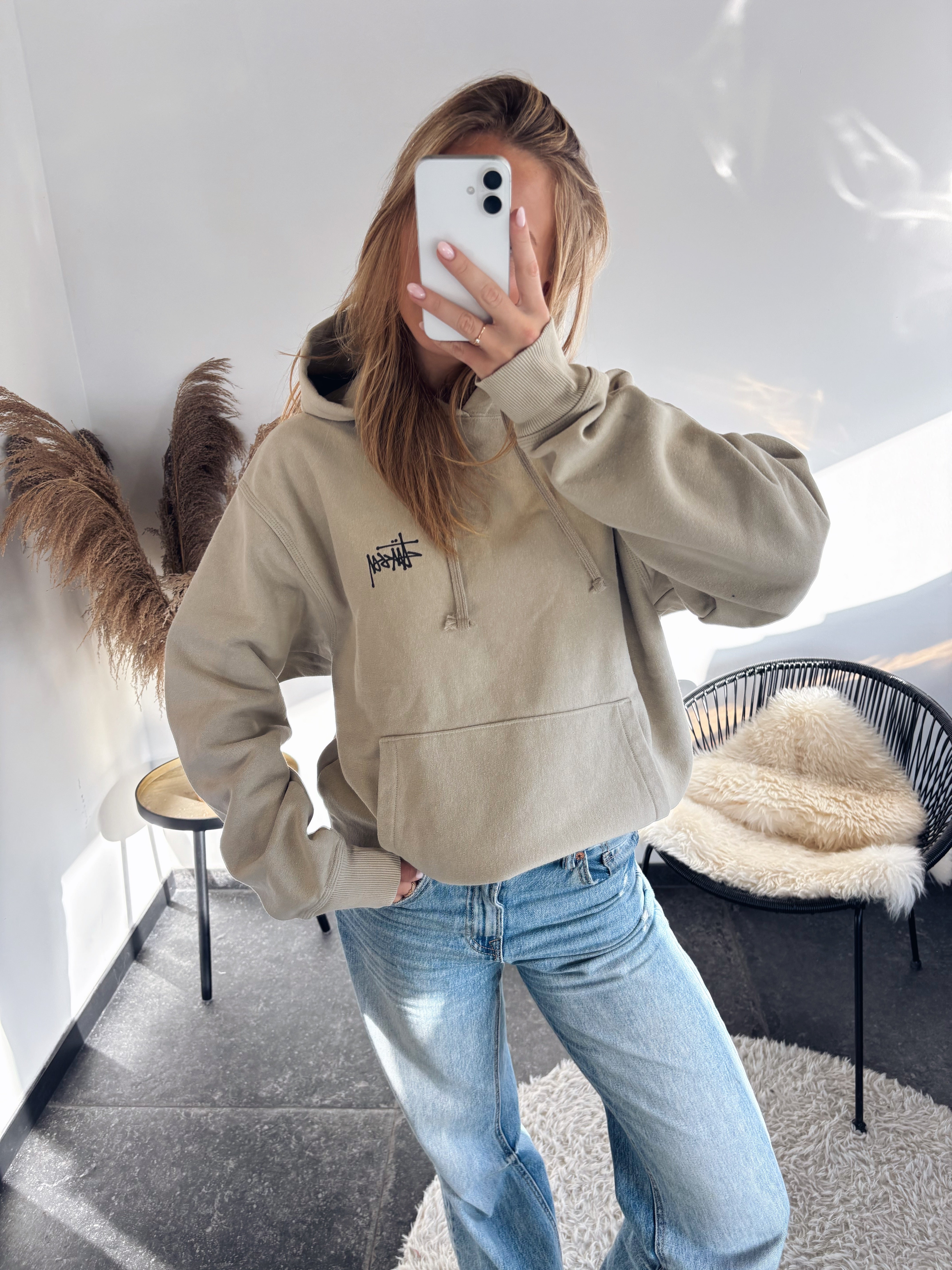 Stüssy hoodie met backprint