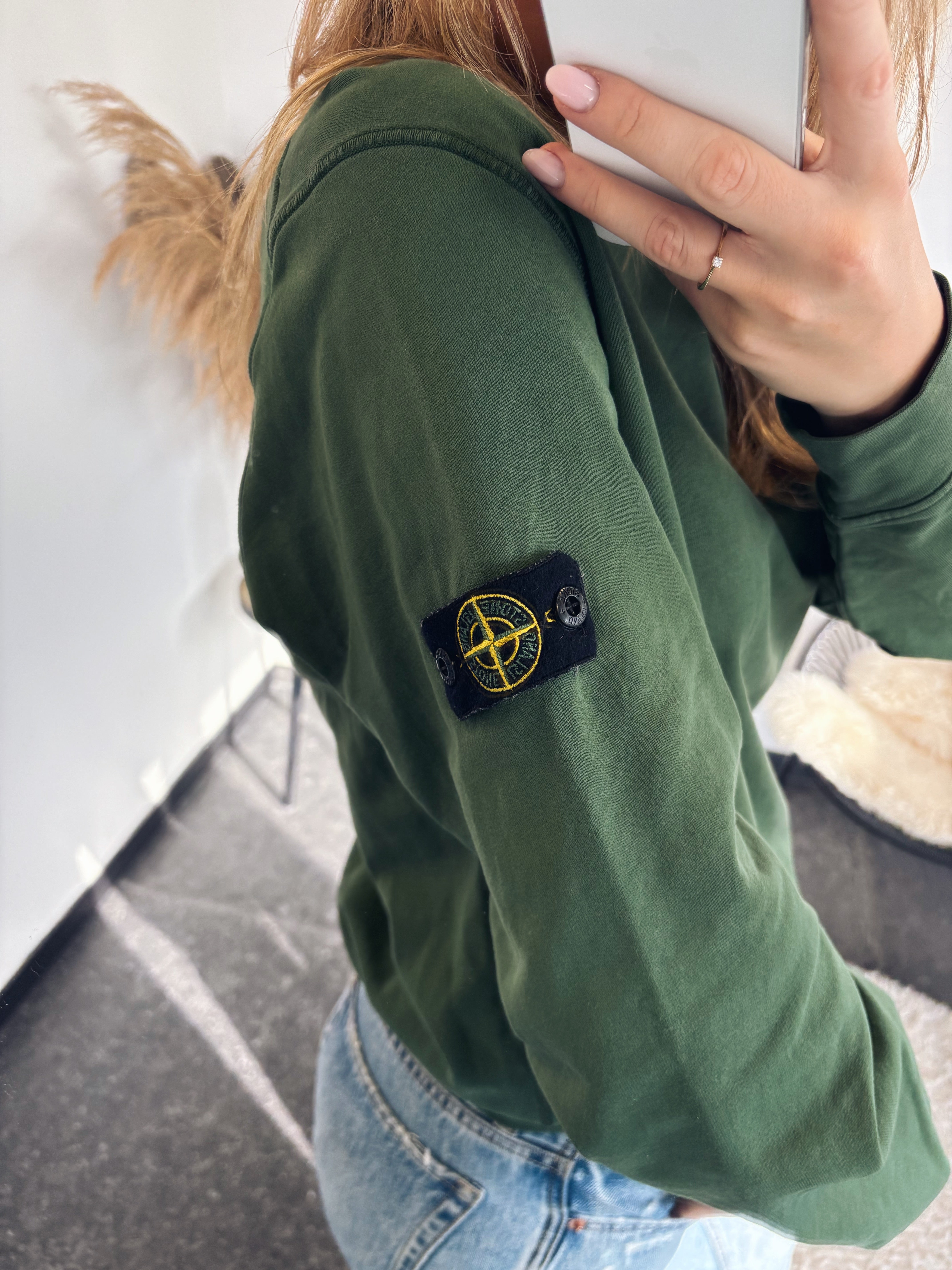 Stone Island sweater groen
