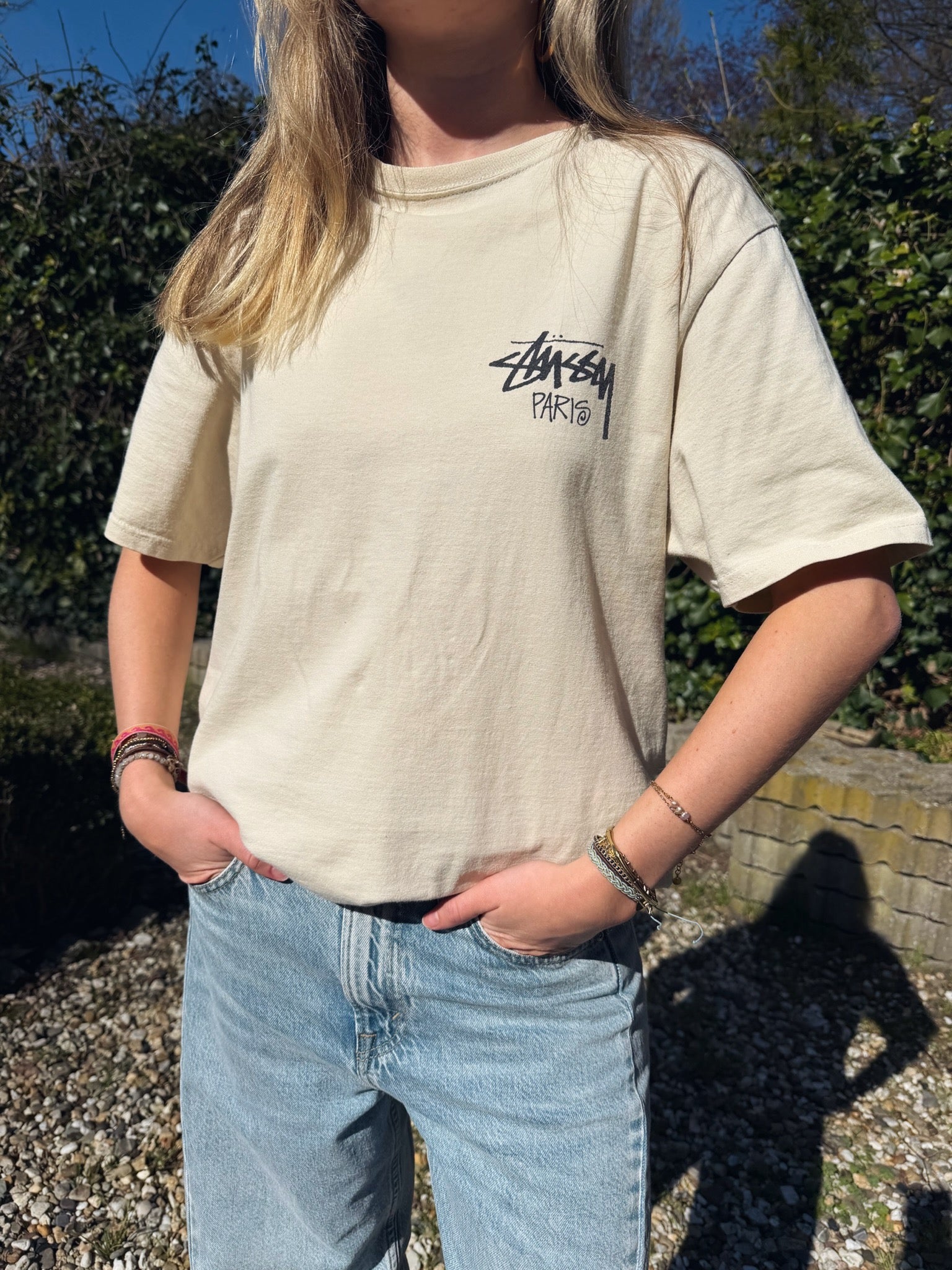 Stüssy t-shirt met backprint