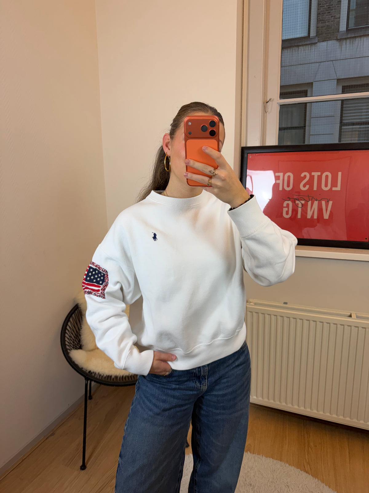 Polo Ralph Lauren sweater met backprint