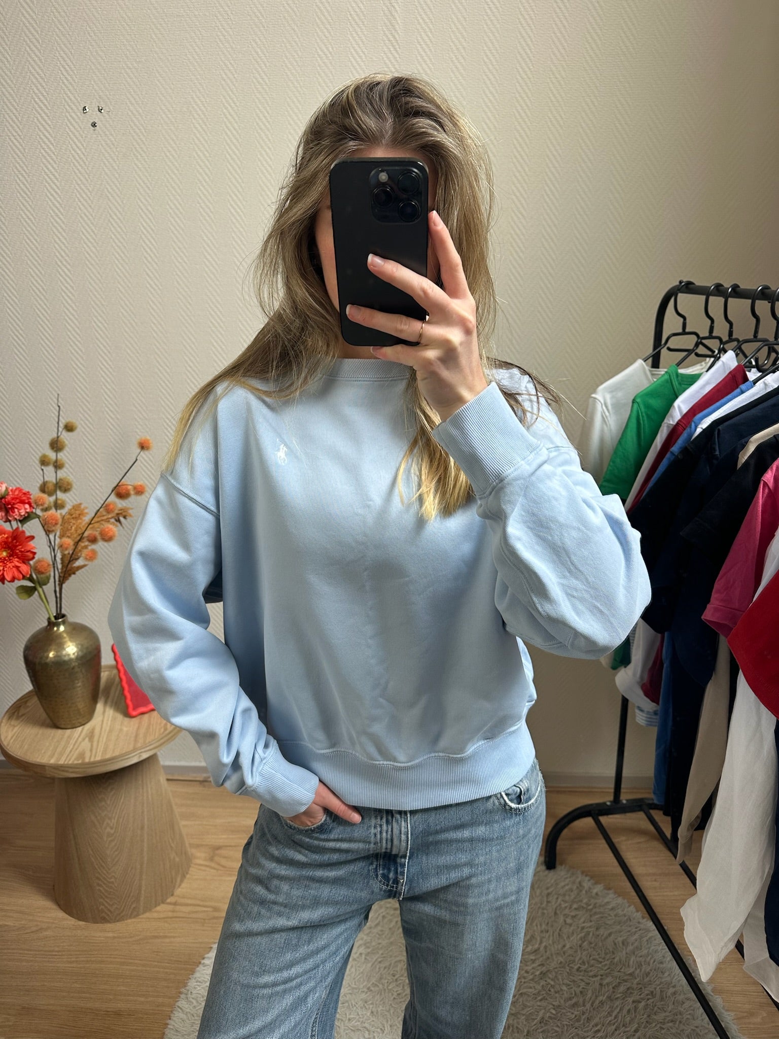 Polo Ralph Lauren sweater met ‘POLO’ backprint