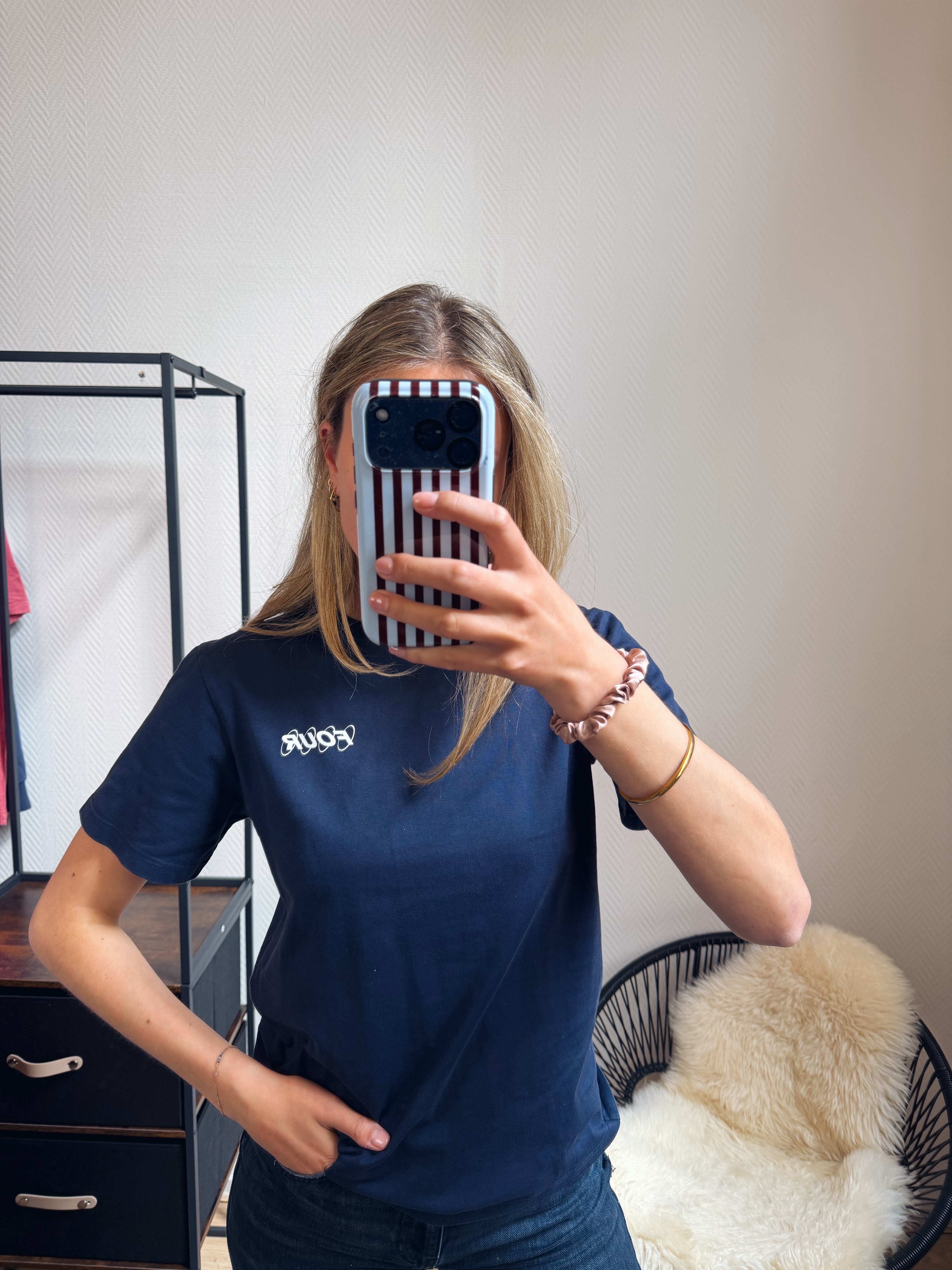 Four t-shirt met backprint