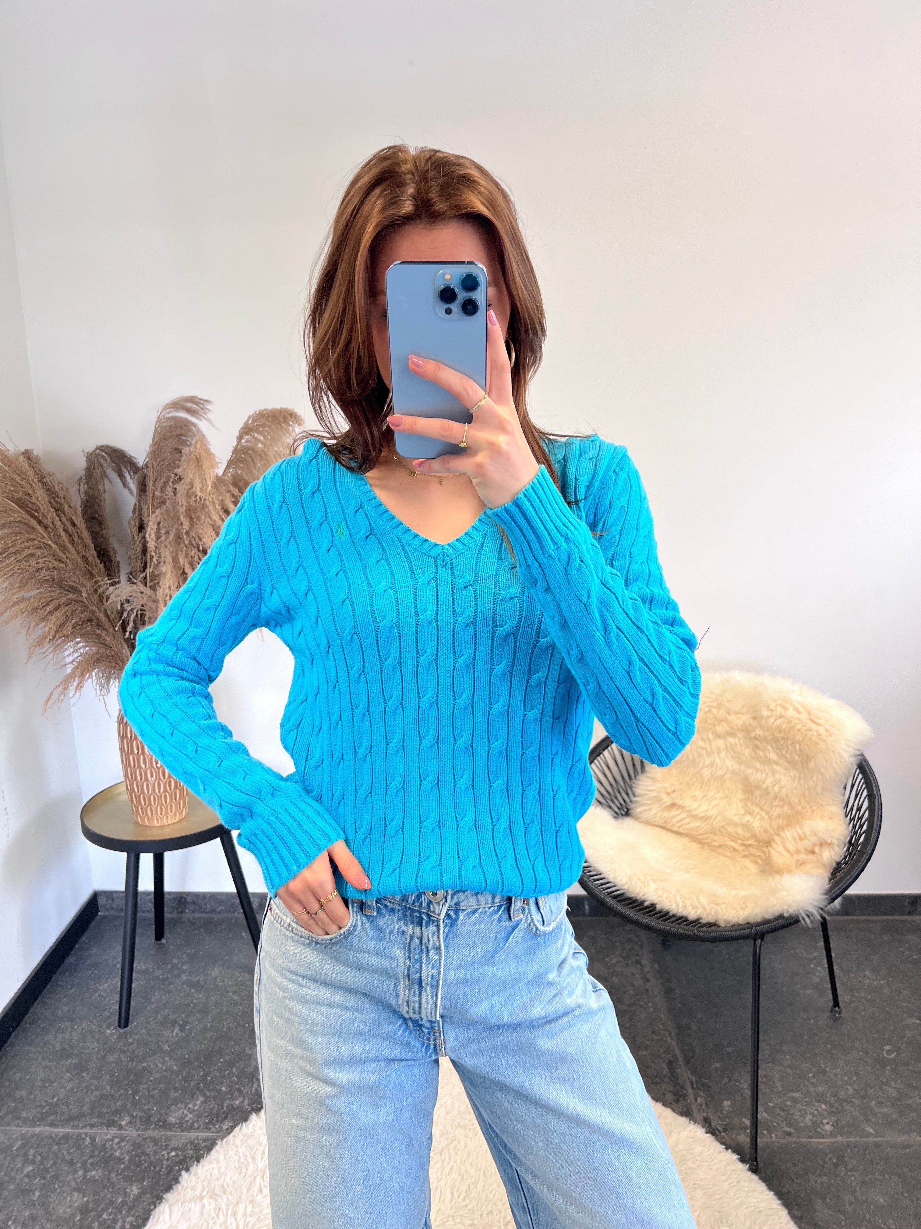 Polo Ralph Lauren cable knit sweater