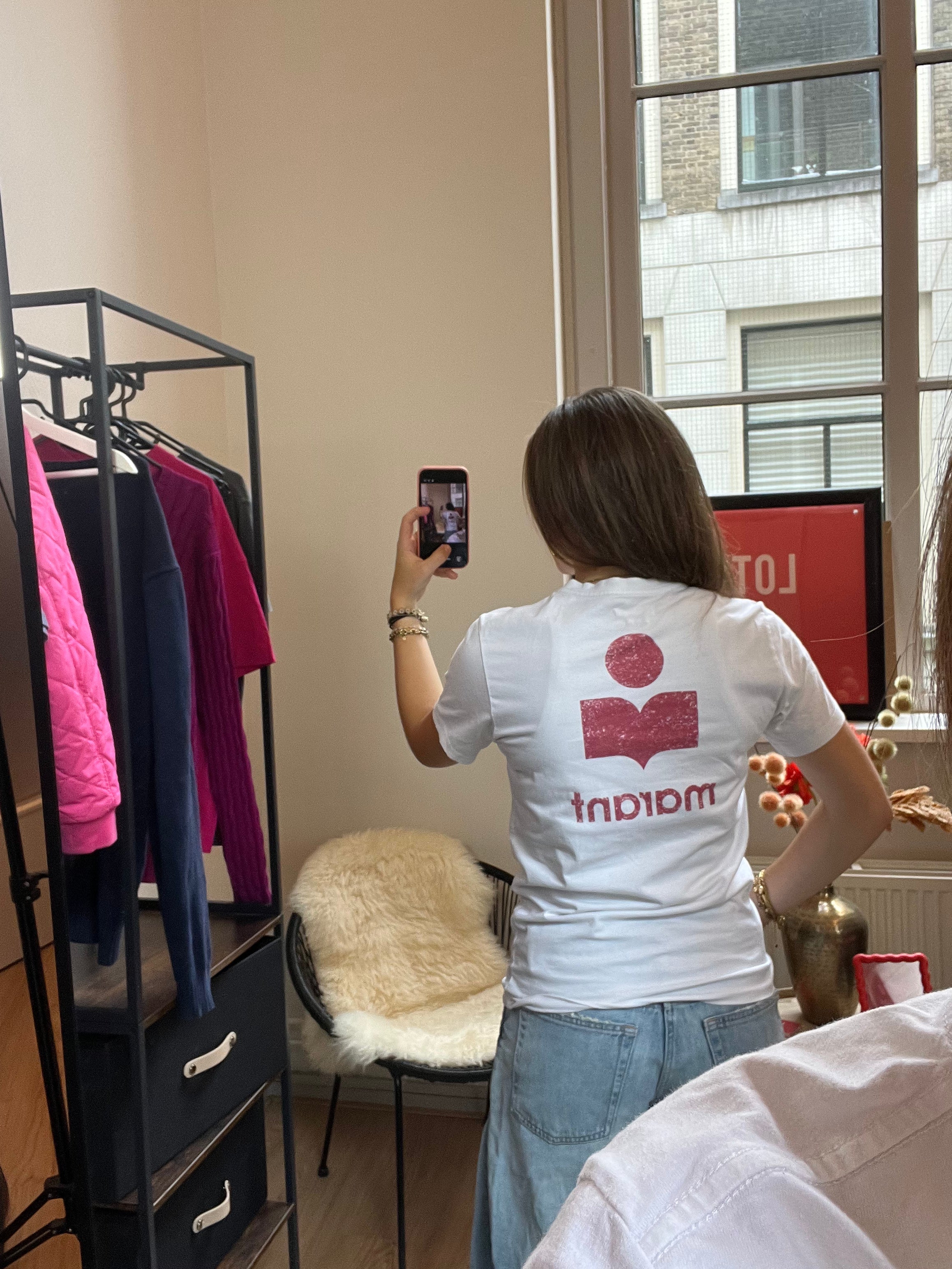 Isabel Marant t-shirt met backprint